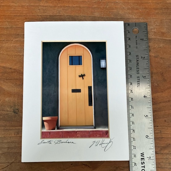 Photograph printed Yellow Doorway Artwork ready to frame 5x7” - Picture 6 of 8